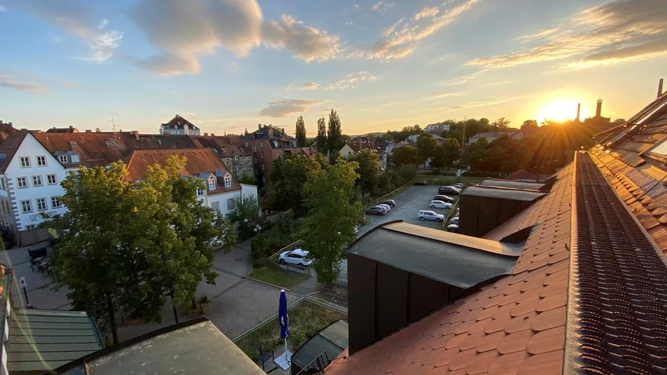 Stilvolle Dachgeschosswohnung mit Maisonette-Charakter im Herzen von Bayreuth