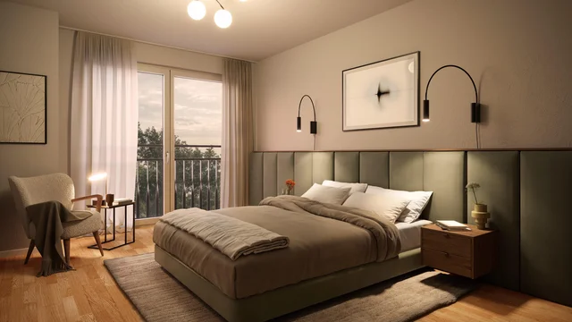 Modern. Stilvoll. Besonders. – Neubau-3-Zimmer-Wohnung mit Loggia & Balkon in Bayreuth