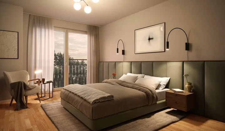 Modern. Stilvoll. Besonders. – Neubau-3-Zimmer-Wohnung mit Loggia & Balkon in Bayreuth