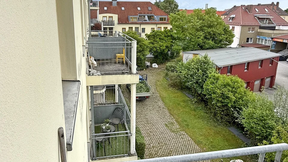 Kapitalanlage mit Perspektive – Vermietetes 1-Zimmer-Apartment mit Balkon in zentraler Lage