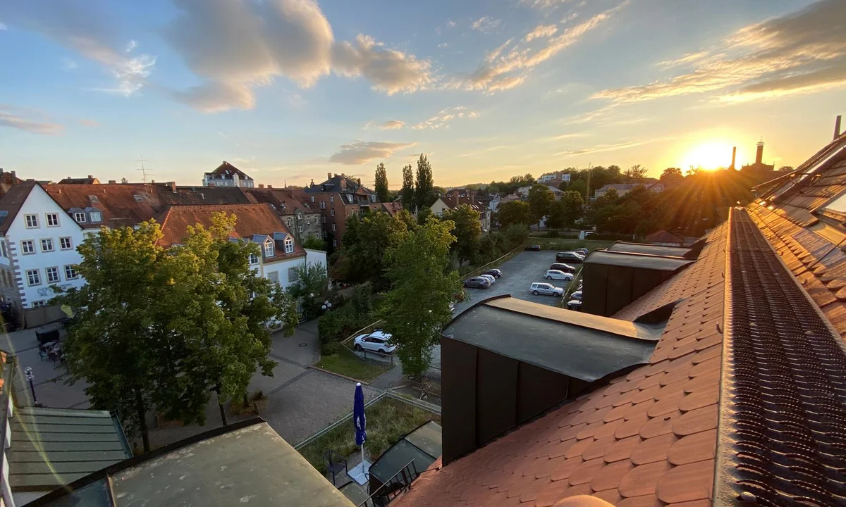 Urbane Sonnenuntergänge